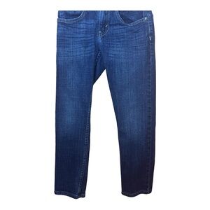 Signature Levi Strauss & Co‎ Athletic Jeans Boys 10 Blue Denim Adjustable Waist